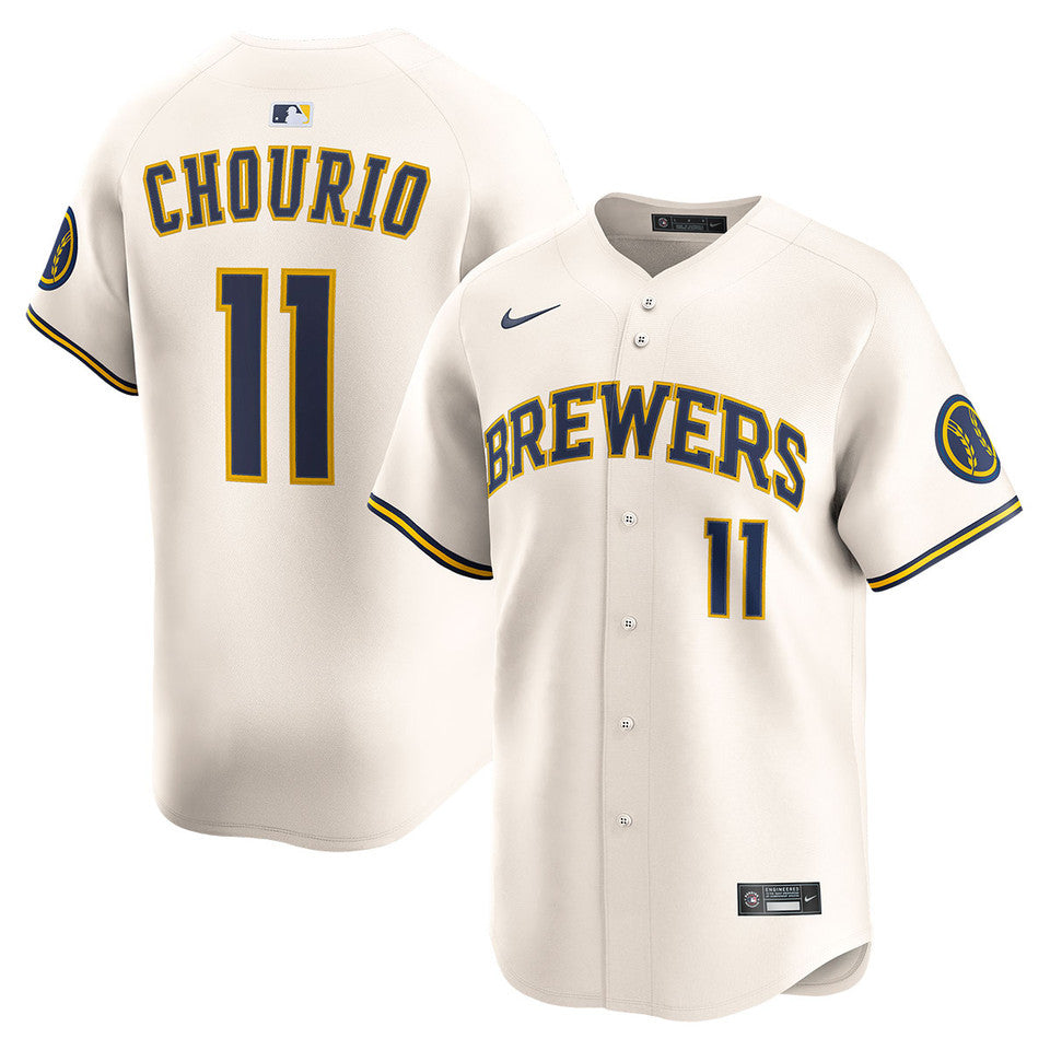 Jackson Chourio Milwaukee Brewers Player Limited Jersey - Men's
