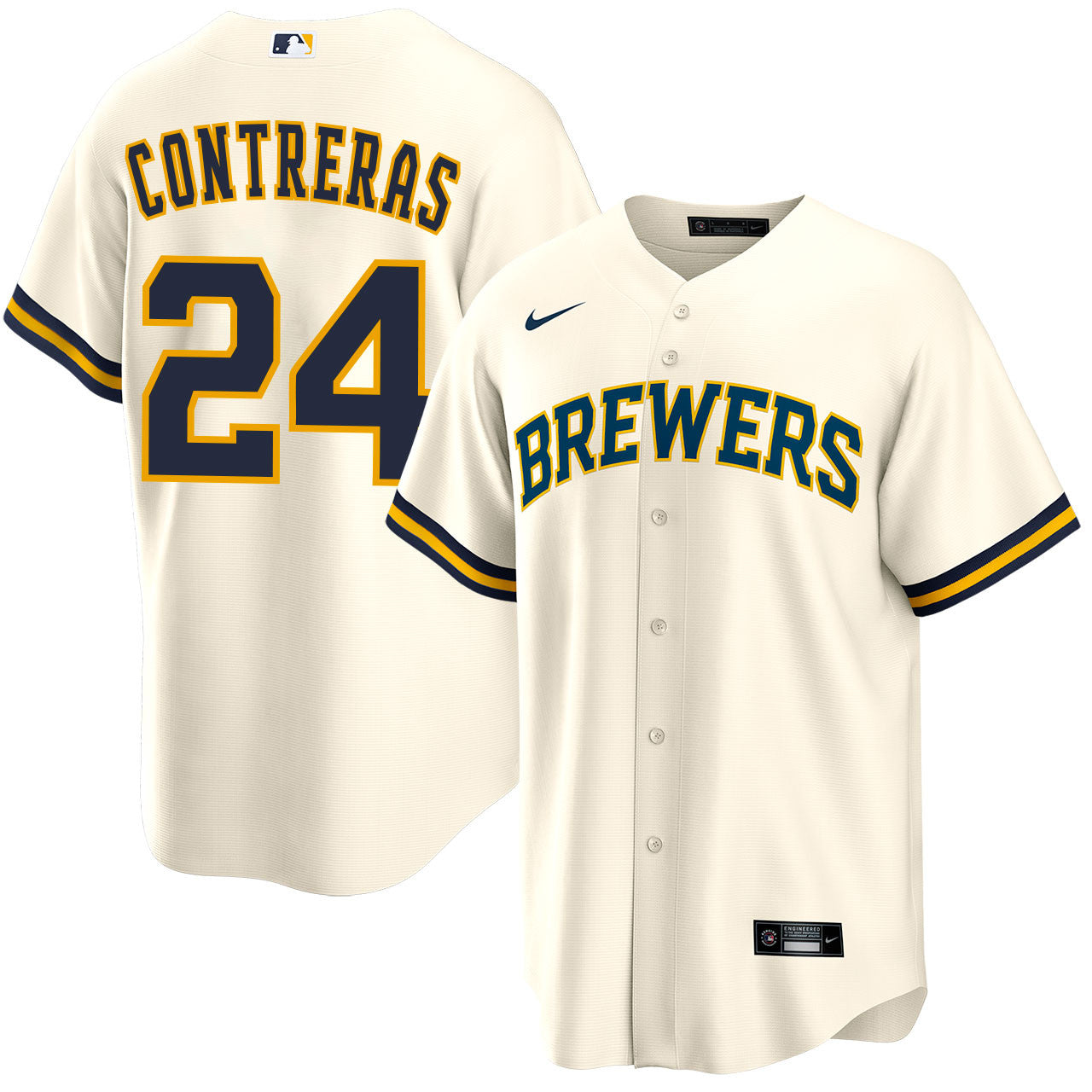 William Contreras Milwaukee Brewers Player Jersey - Men's