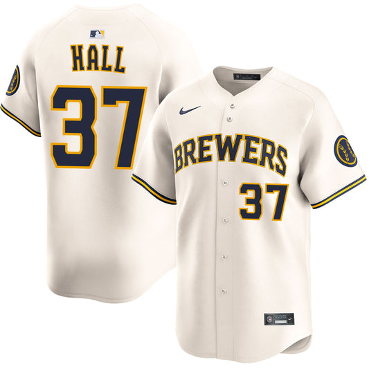 DL Hall Milwaukee Brewers Player Limited Jersey - Men's
