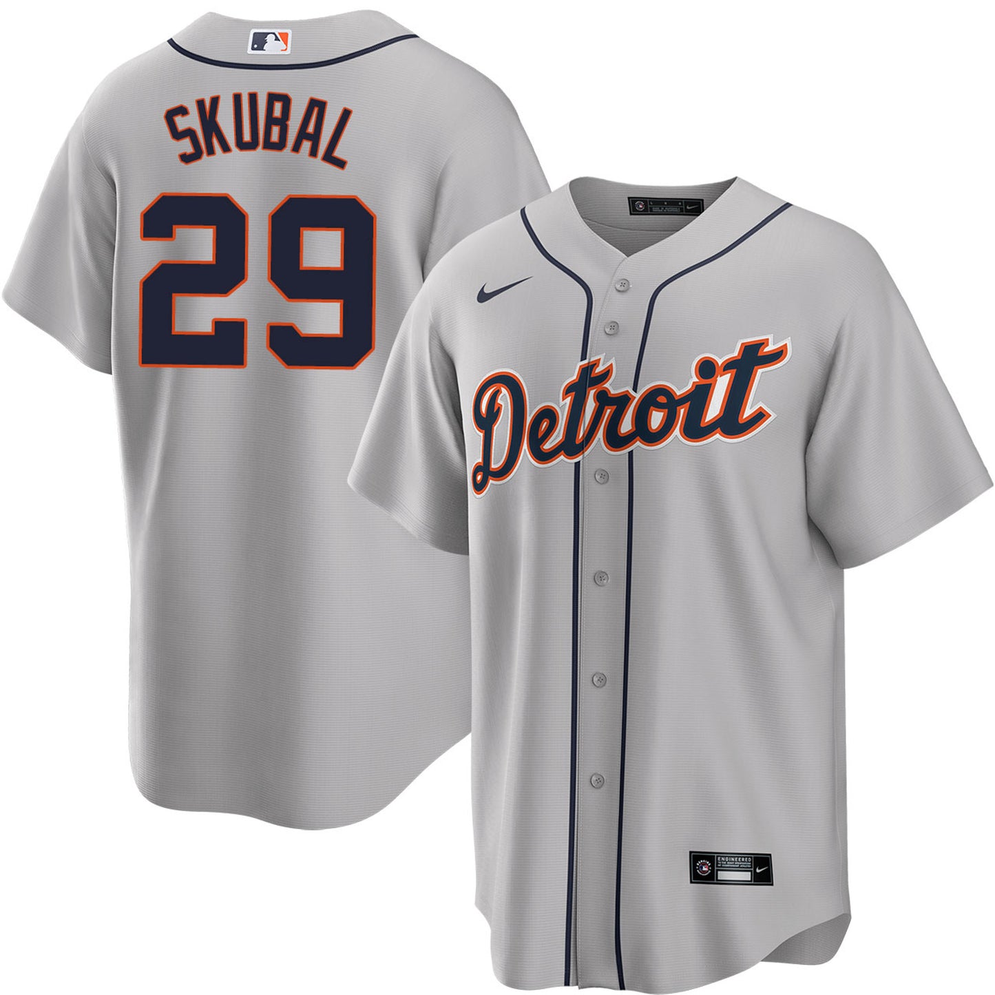 Men's Detroit Tigers Tarik Skubal Player Jersey