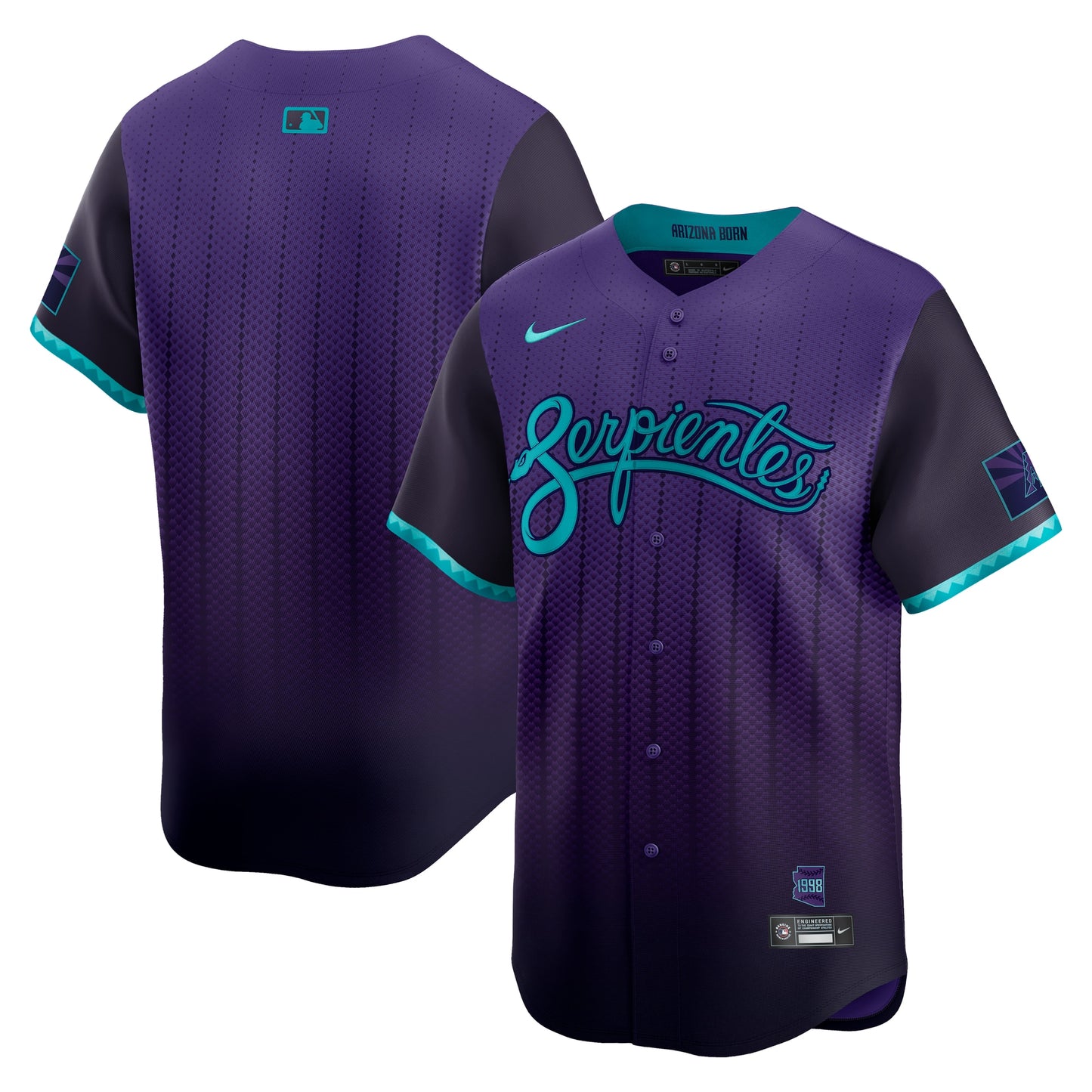 Men's Arizona Diamondbacks Purple 2025 City Connect Jersey
