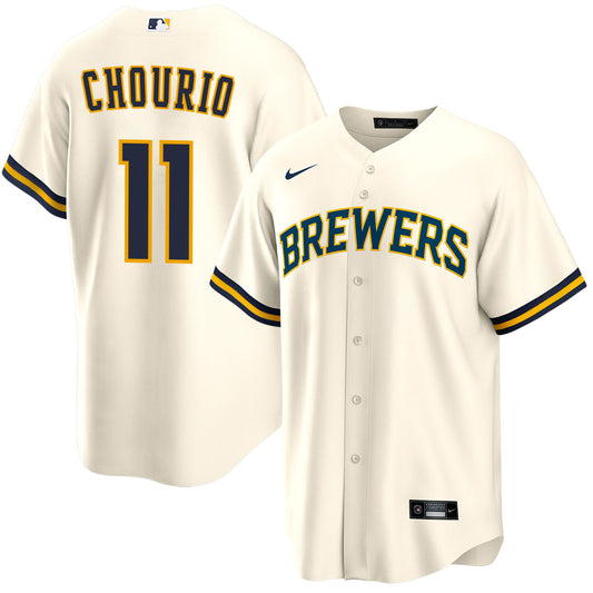 Jackson Chourio Milwaukee Brewers Player Jersey - Men's