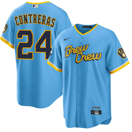 William Contreras Milwaukee Brewers City Connect Jersey - Men's