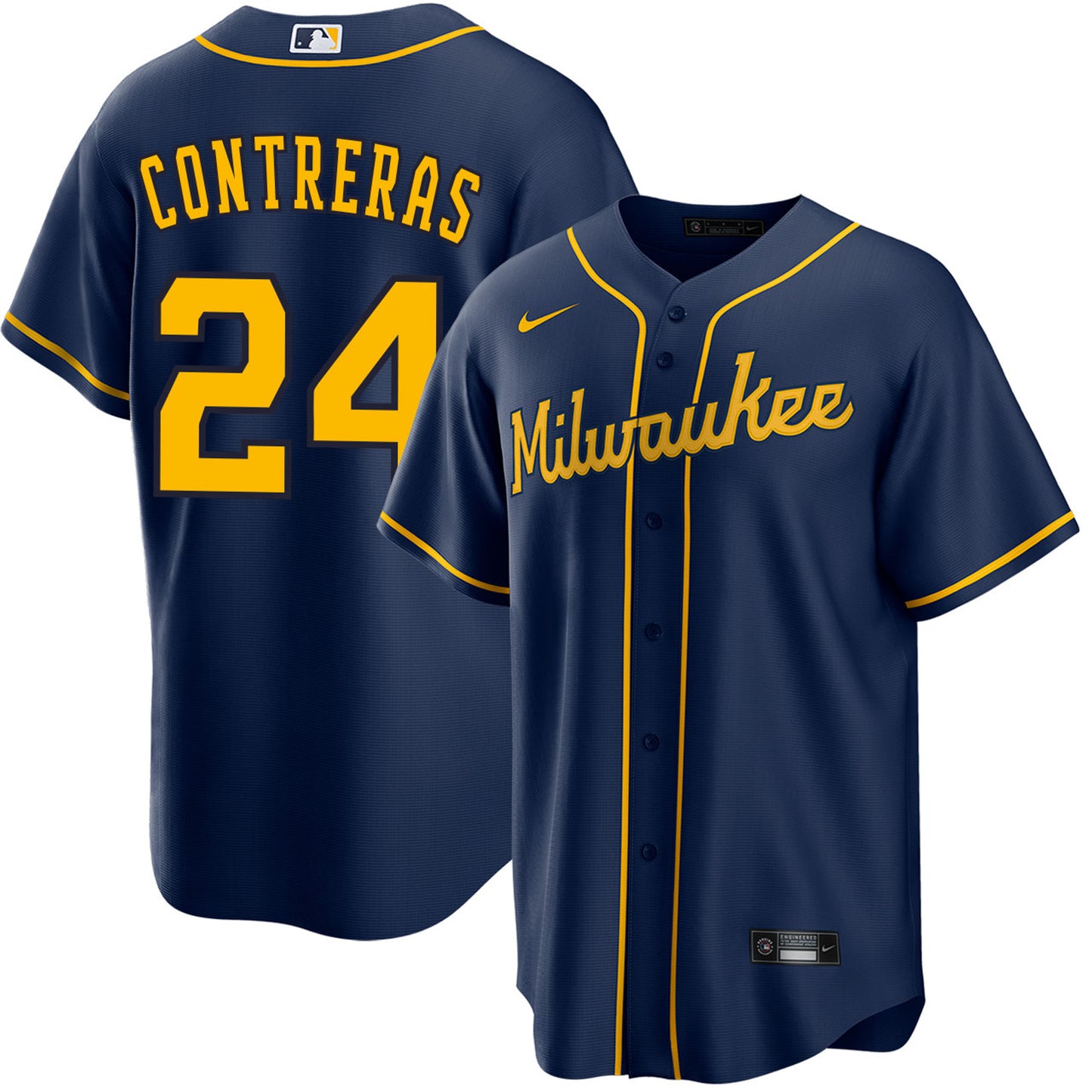 William Contreras Milwaukee Brewers Player Jersey - Men's