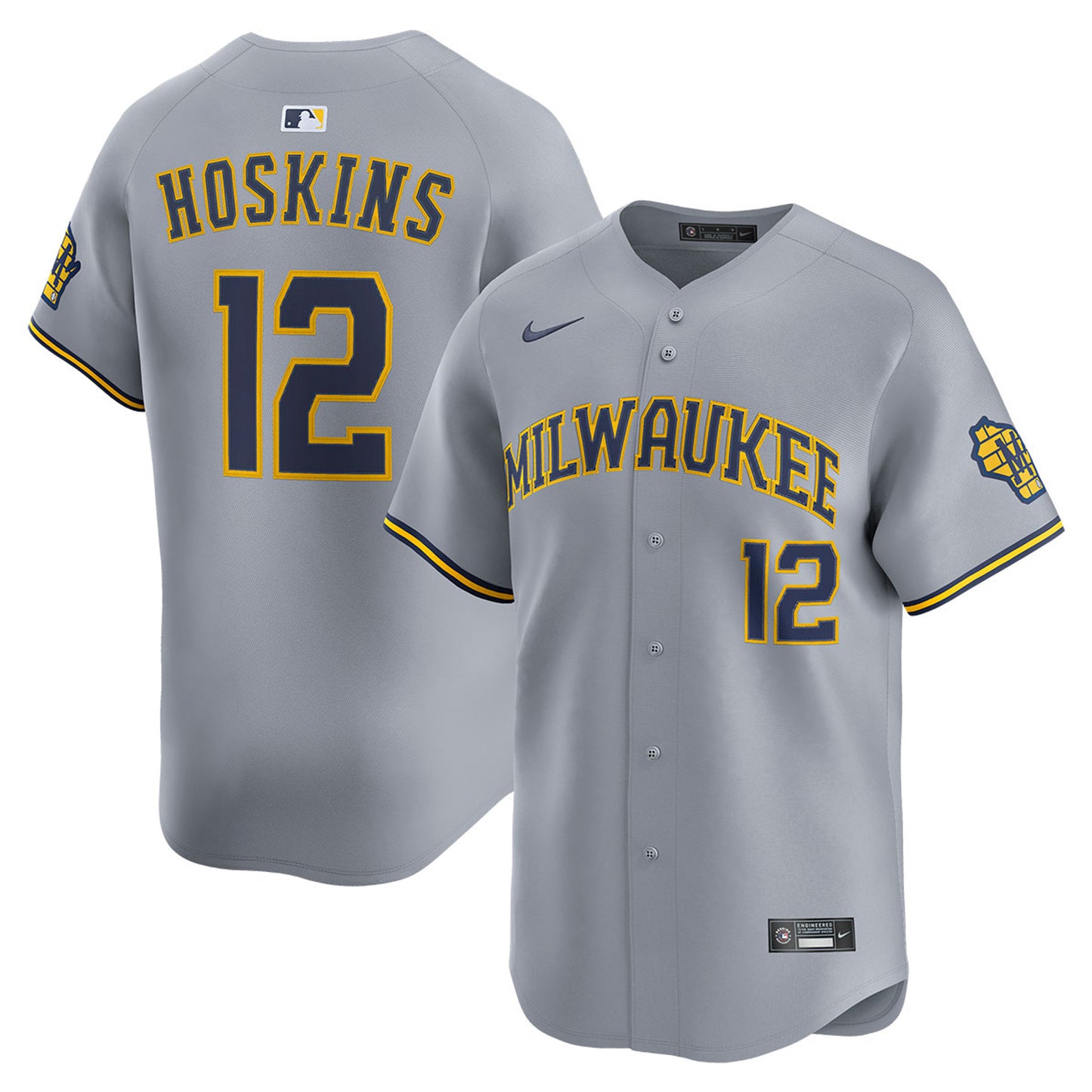 Rhys Hoskins Milwaukee Brewers Player Limited Jersey - Men's