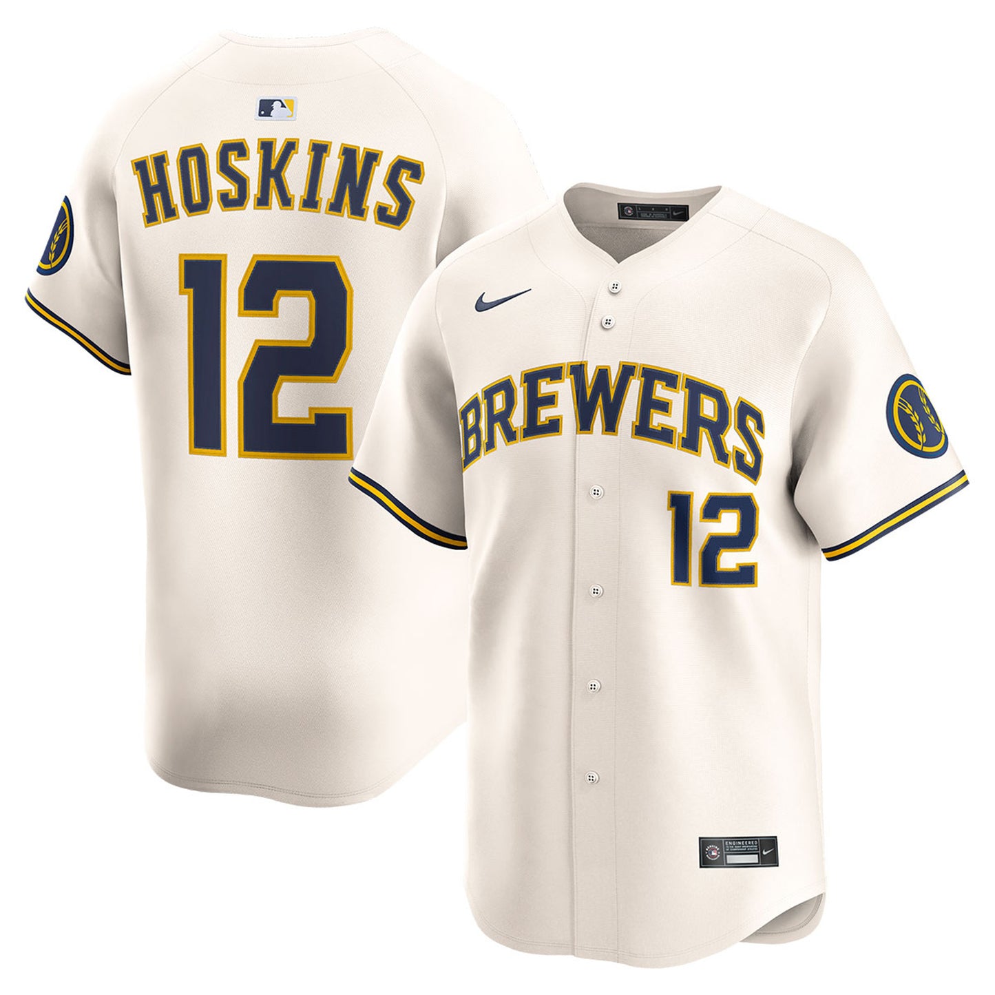 Rhys Hoskins Milwaukee Brewers Player Limited Jersey - Men's