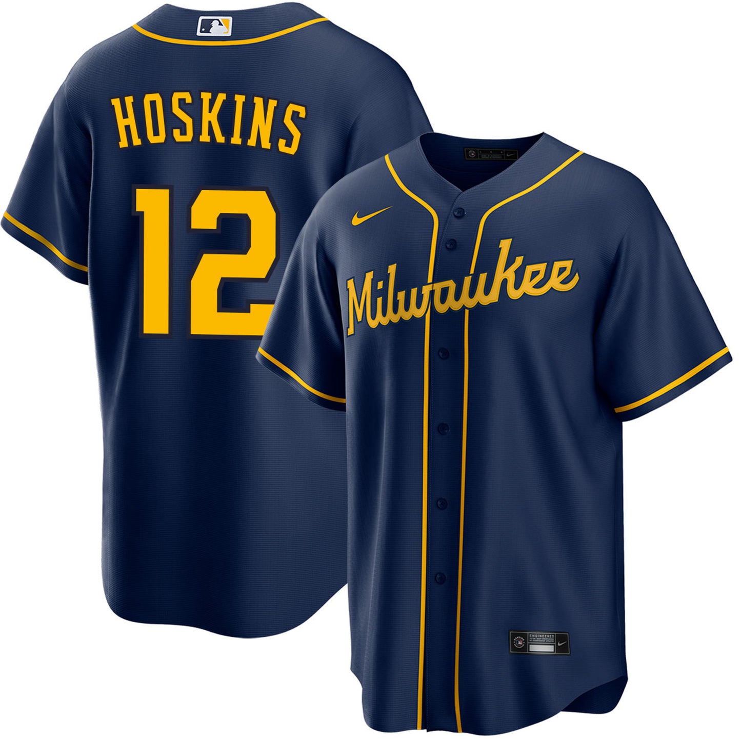 Rhys Hoskins Milwaukee Brewers Player Jersey - Men's