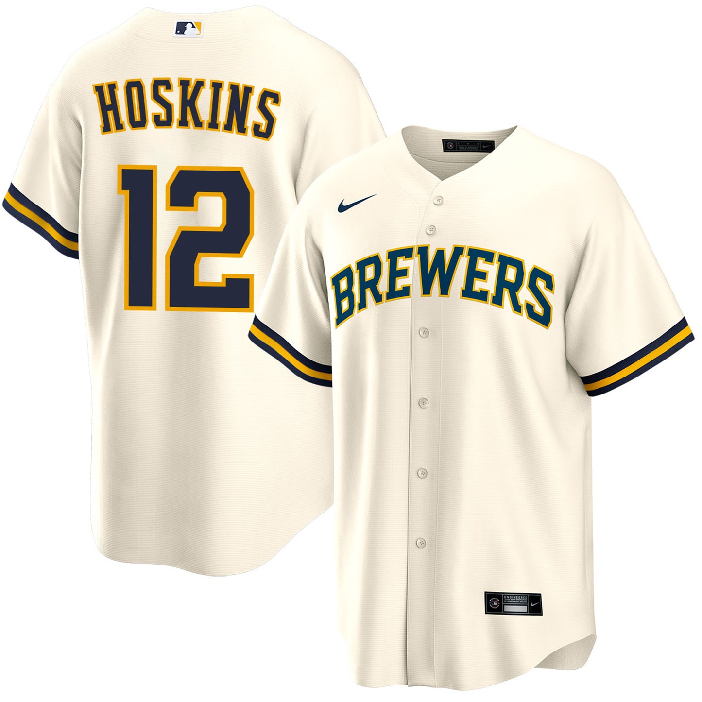 Rhys Hoskins Milwaukee Brewers Player Jersey - Men's
