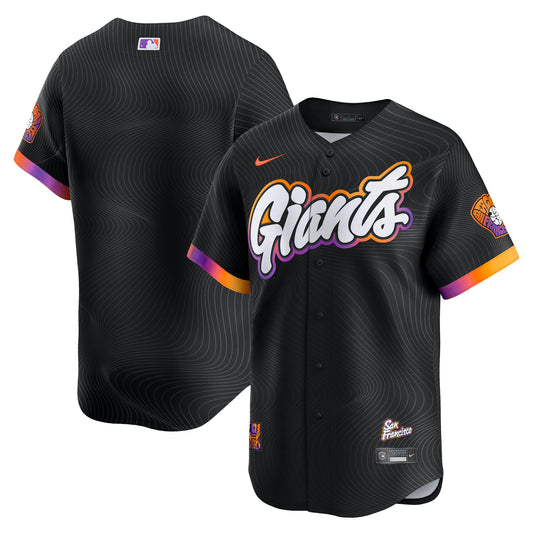 Men's San Francisco Giants Black 2025 City Connect Player Jersey