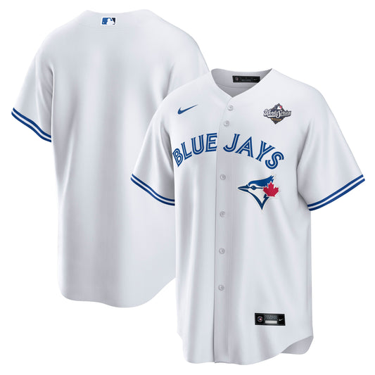 Men's Toronto Blue Jays White 2025 World Series Home Player Jersey
