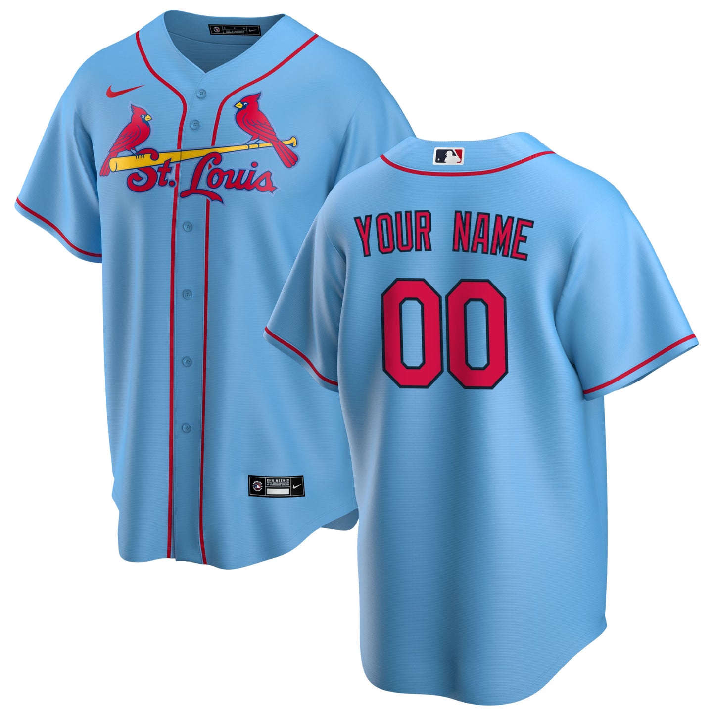 Men's St. Louis Cardinals Custom Jersey