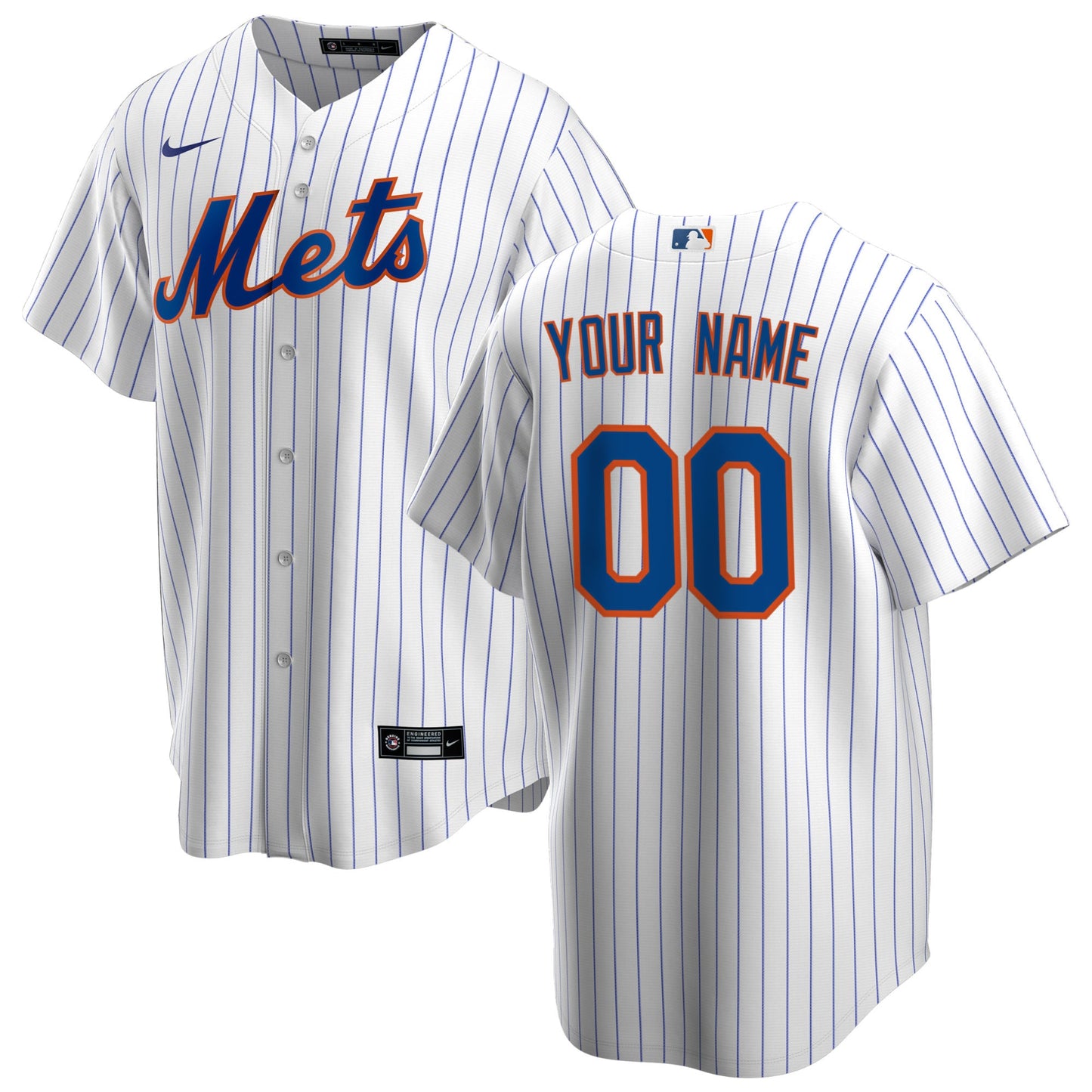 Men's New York Mets Custom Jersey