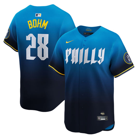 Men's Alec Bohm Philadelphia Phillies City Connect Jersey